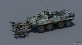 BTR-90 trall