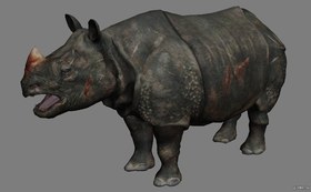 Rhino Karkadann[ + normal rhino]