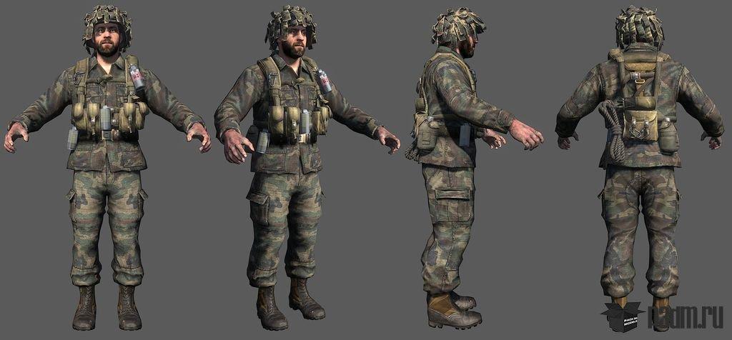 Опс мод 2. Call of Duty Black ops модельки солдат. Спецназ Black ops 2 модельки. 3д модели персонажей. Пехотинец 3д модель.