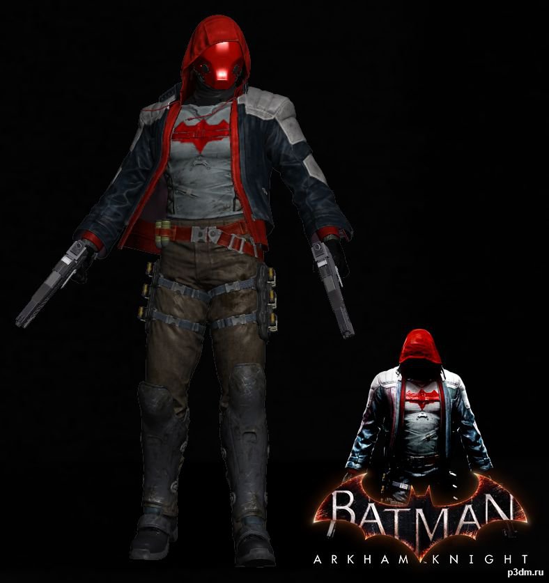 Красном костюме игра. Красный колпак Аркхем. Красный колпак Batman Arkham. Красный колпак Аркхем кнайт. Красный колпак рыцарь Аркхема.