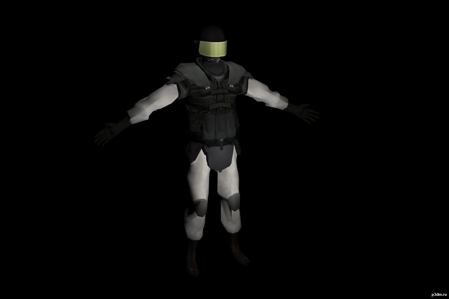 Dead SCP Containment Breach Guard