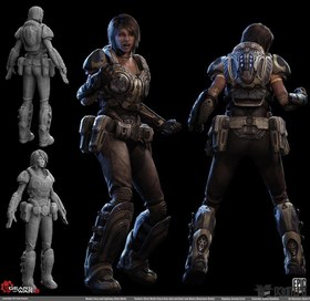 Character Models and Skins - Gears of War 3