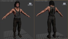 Rambo shirt
