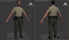 Cop from Gta 5