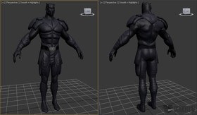 Black Panther (Vibranium Armor)