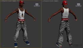 Bot street gang soldier