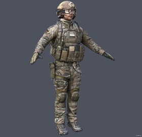 Medal Of Honor Warfighter Pack 3d Models