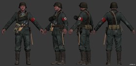 German trooper