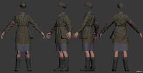 Warsaw female fighter