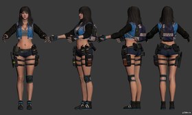 Download Sudden Attack 2 Female Unity Asset For Games