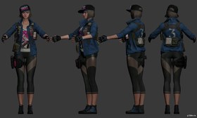 Sudden Attack 2 - Female - Download Free 3D model by Ok Nerd