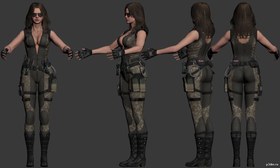 Sudden Attack 2 - Female - Download Free 3D model by Ok Nerd