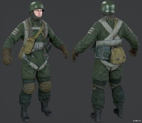 German Paratrooper Support