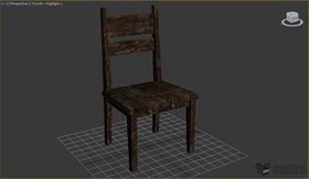 Wooden chairs