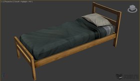 Barracks bed