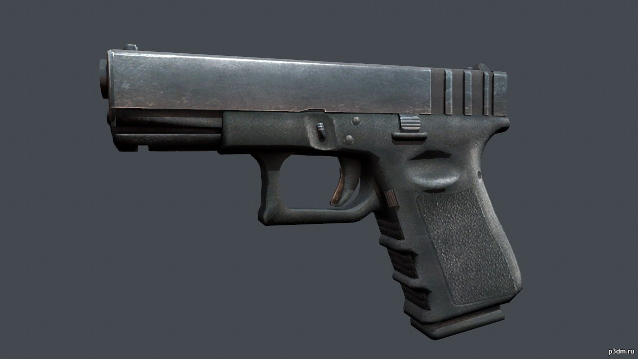 Мод на пистолеты. Глок 19 3д. Glock 19 3d model. Пистолет Глок 3 д модель. 3d модель пистолета Аспид.