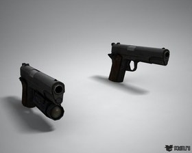 Dual pistol 1911