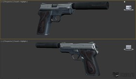 Suppressed Pistol