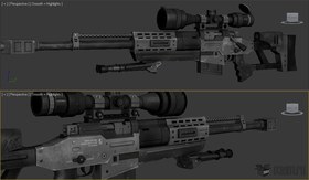 Raab KM50 Sniper Rifle